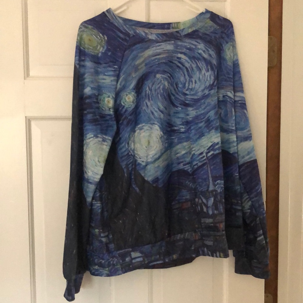 Van Gogh “Starry Night” Sweater
